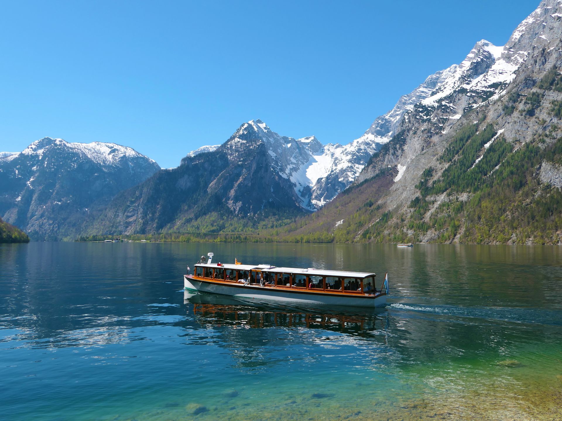 Boot am Königssee - Berchtesgaden