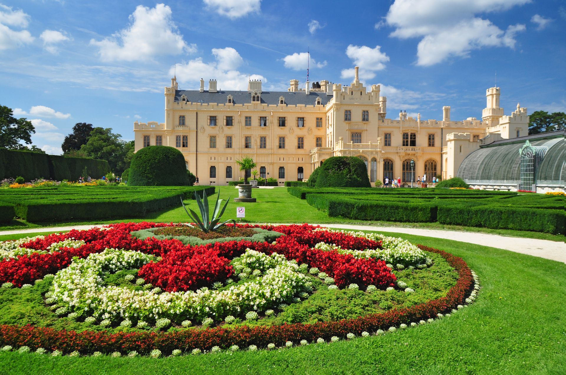 lednice chateau, Unesco heritage