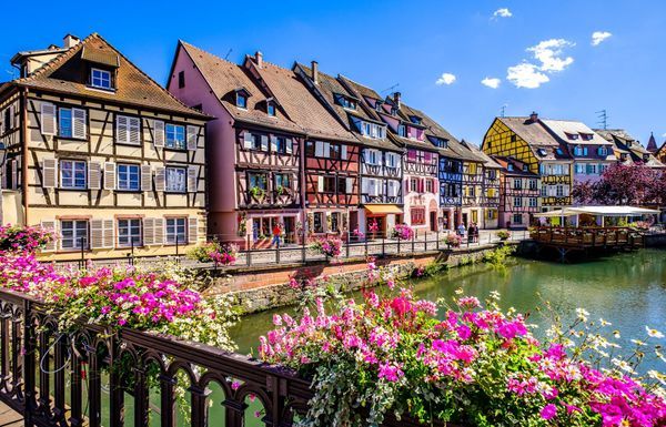 old town of colmar in france