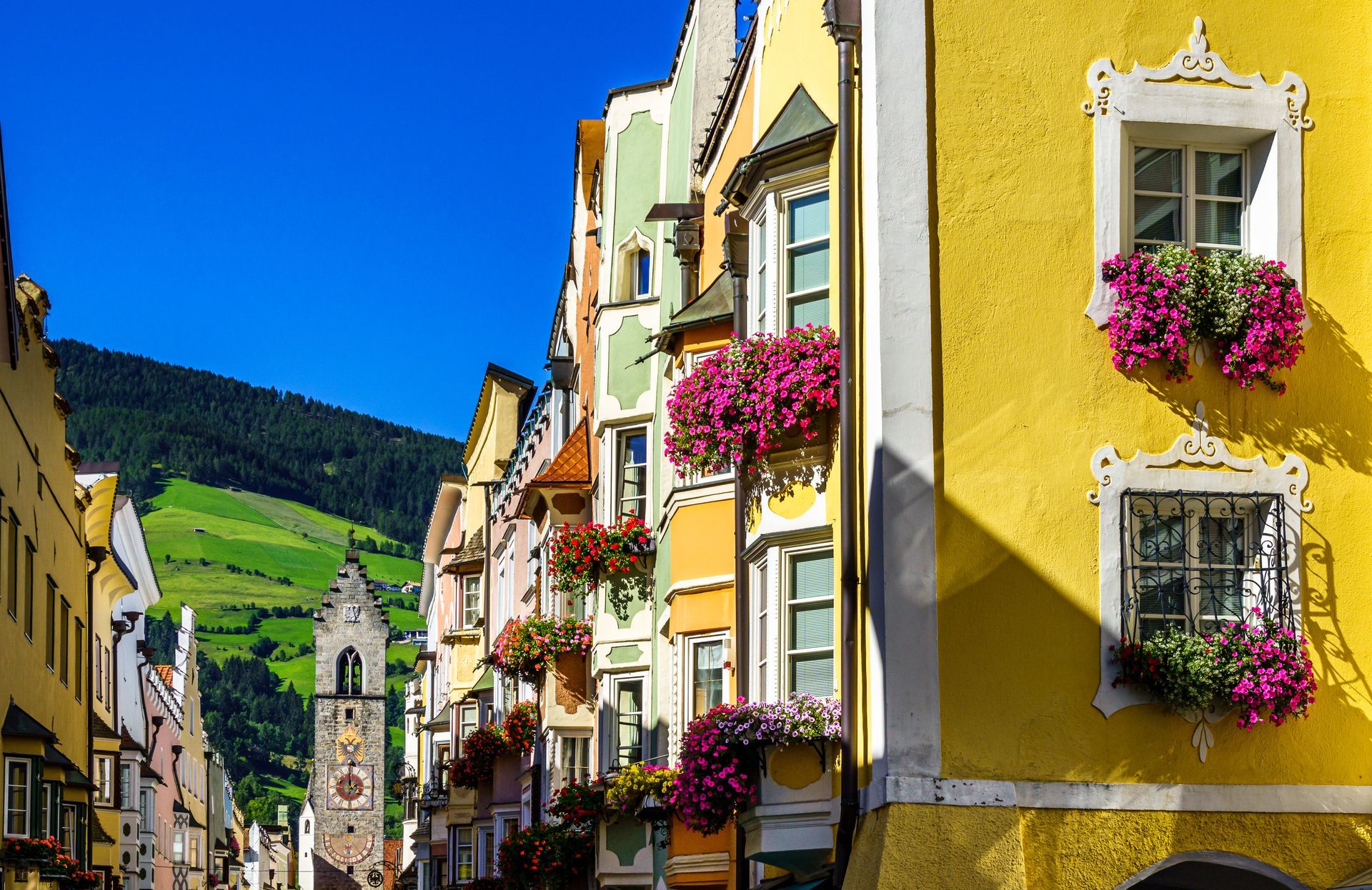 old town of Sterzing in Italy