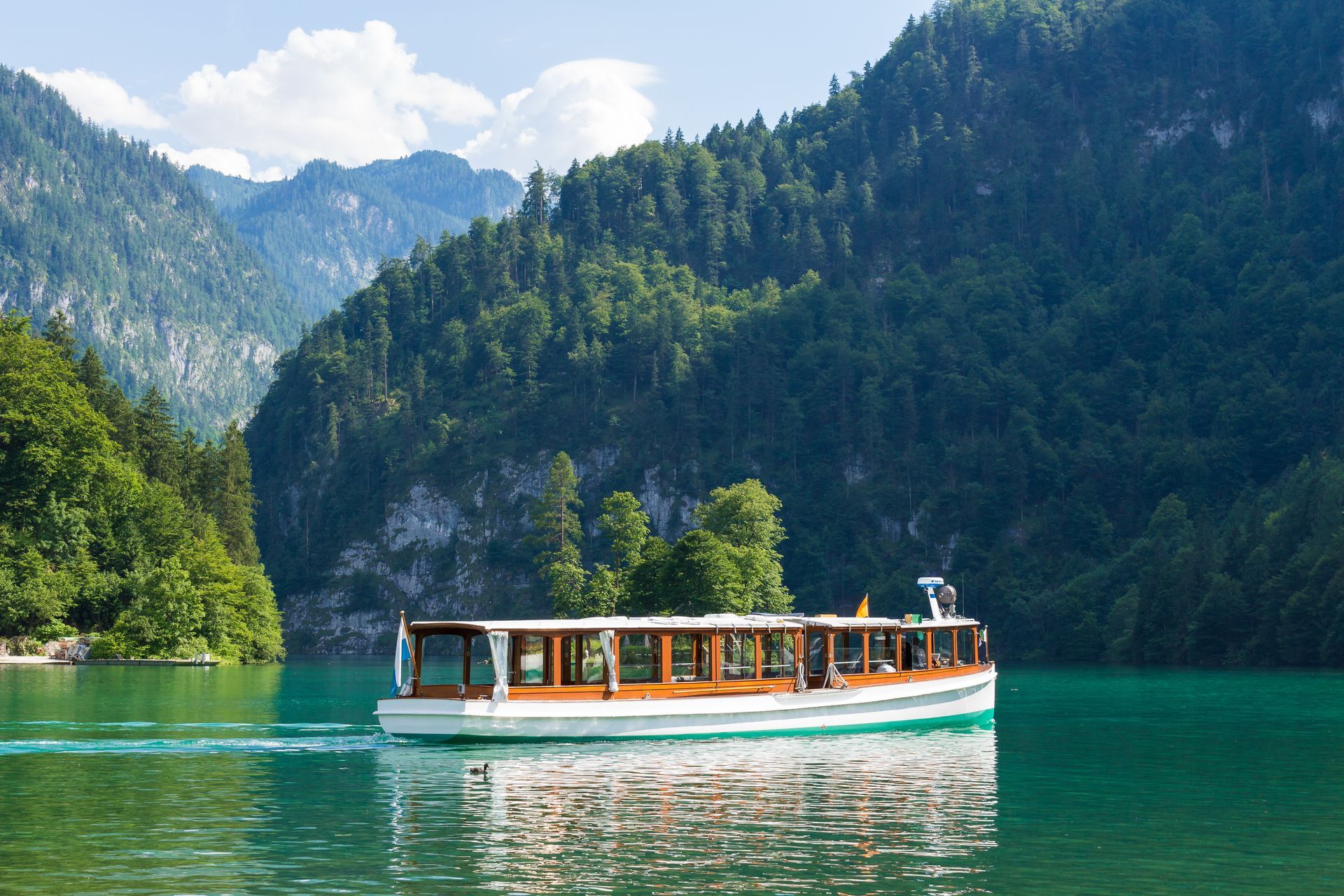Schifffahrt auf dem Königssee